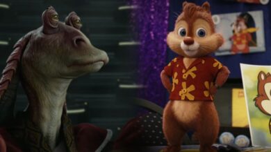 Rescue Rangers cortó el cameo de Jar Jar Binks revelado en un nuevo video