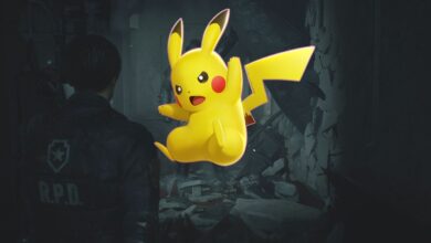 Resident Evil 2 Mod agrega un Pikachu inquietantemente feliz a los pasillos espeluznantes