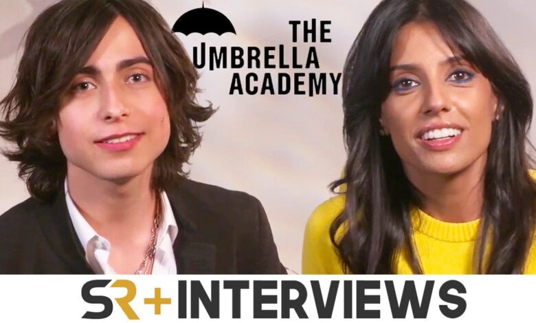 Ritu Arya & Aidan Gallagher Entrevista: The Umbrella Academy Temporada 3