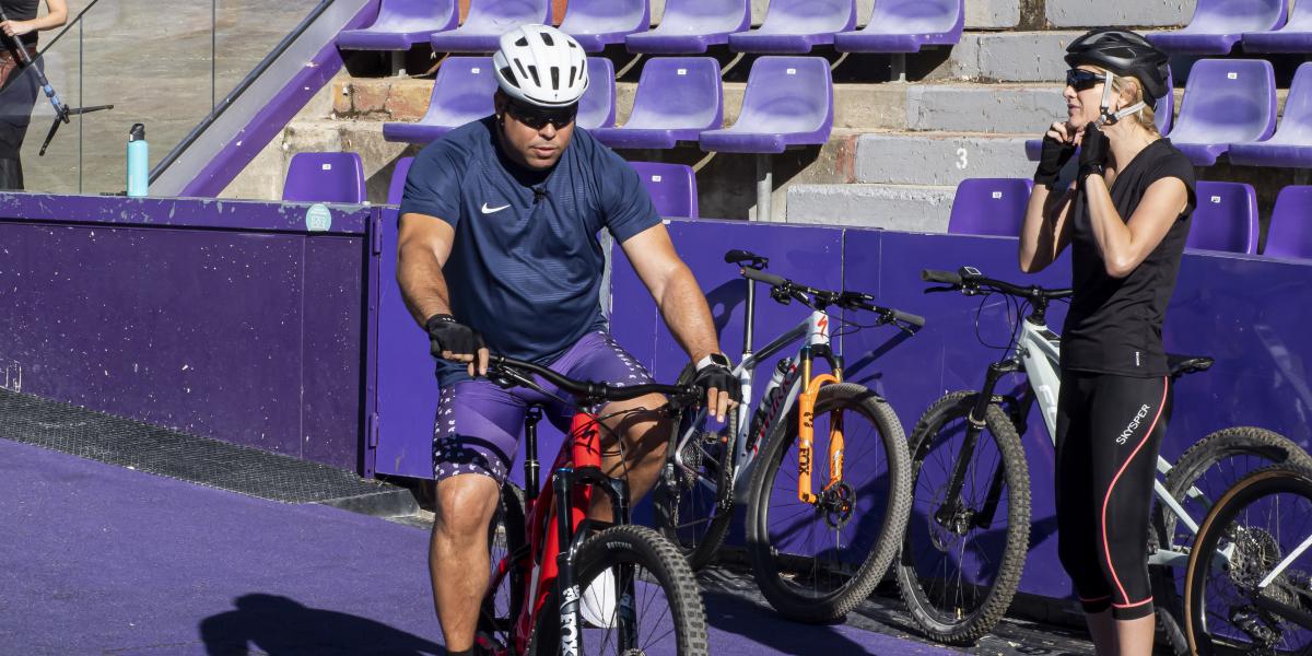 Ronaldo alcanza Santiago tras su "peregrinaje" por el ascenso a Primera