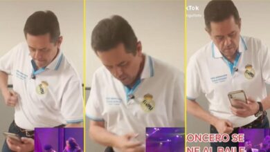Roncero se desata como nunca imitando el baile viral de Vinicius