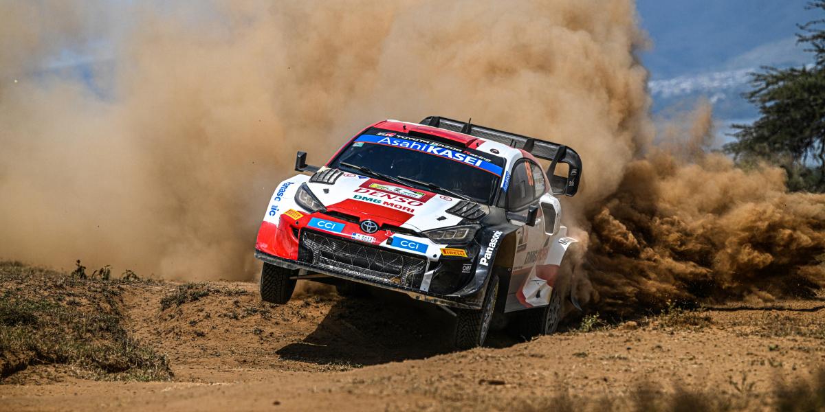 Rovanpera, líder en Kenia tras una dura primera etapa