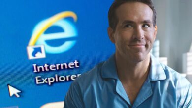 Ryan Reynolds acredita en broma a Internet Explorer por su éxito actoral