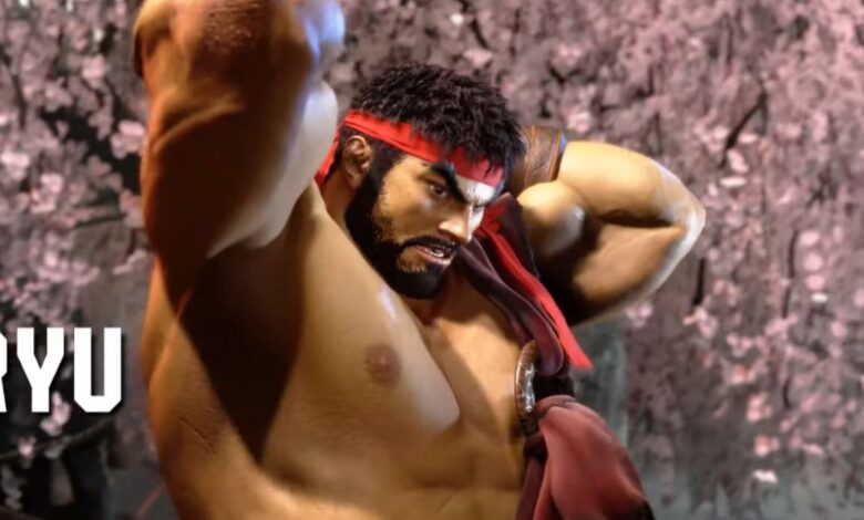 Ryu tiene barba en Street Fighter 6 y es demasiado