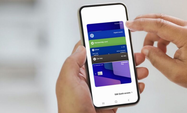 Samsung Wallet te permitirá almacenar llaves de auto, identificaciones digitales y tarjetas de crédito