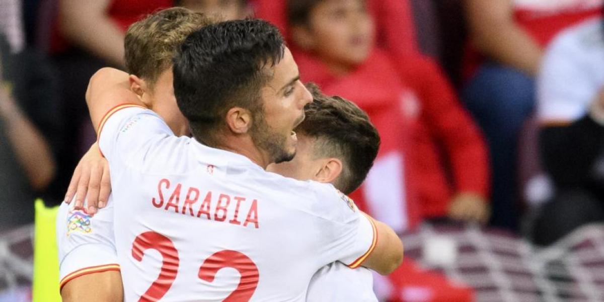 Sarabia responde a la confianza de Luis Enrique