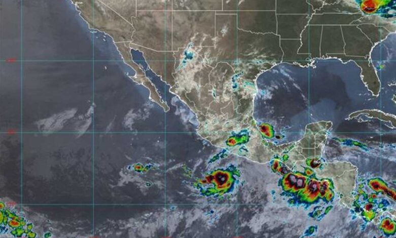 Se forma depresión tropical en el Pacífico; SMN prevé que evolucione a tormenta 'Blas'