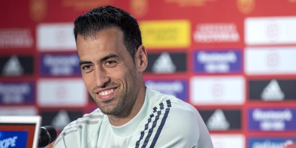 Sergio Busquets: "Eric vive el proceso de estar en una selección top"