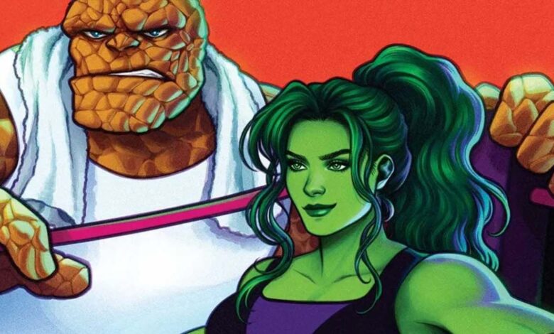 She-Hulk está comenzando un club de lucha de superhéroes con el oponente perfecto