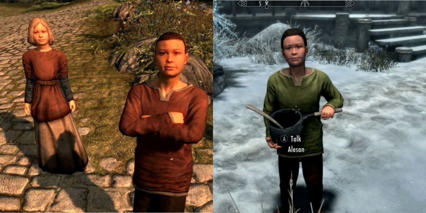 Skyrim: 8 niños que los jugadores deben adoptar