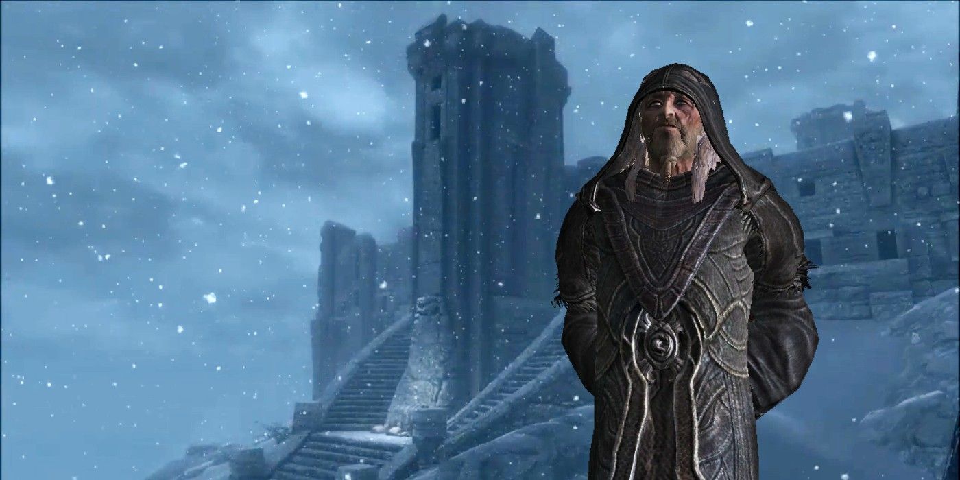 Skyrim: cuántos pasos se necesitan para llegar a High Hrothgar (no son 7000)