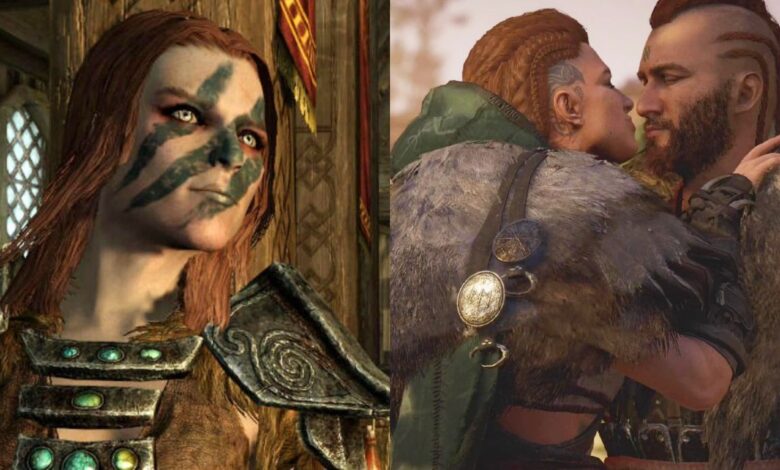 Skyrim o AC Valhalla: ¿Cuál tiene las mejores opciones de romance?