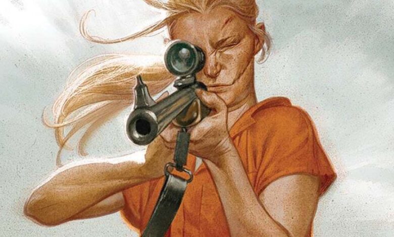 Sniper Supreme de Walking Dead apunta en un nuevo arte asombroso