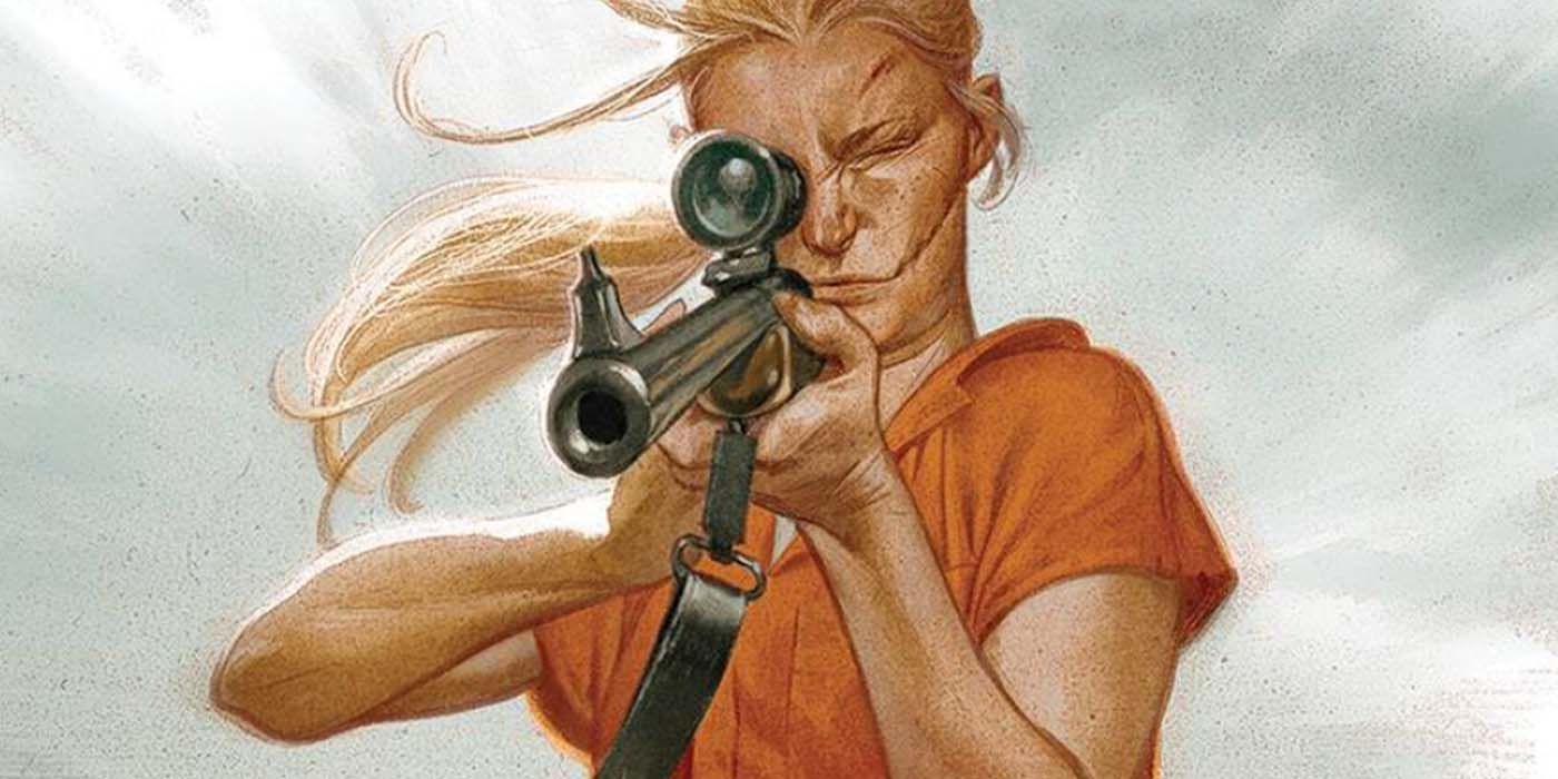 Sniper Supreme de Walking Dead apunta en un nuevo arte asombroso