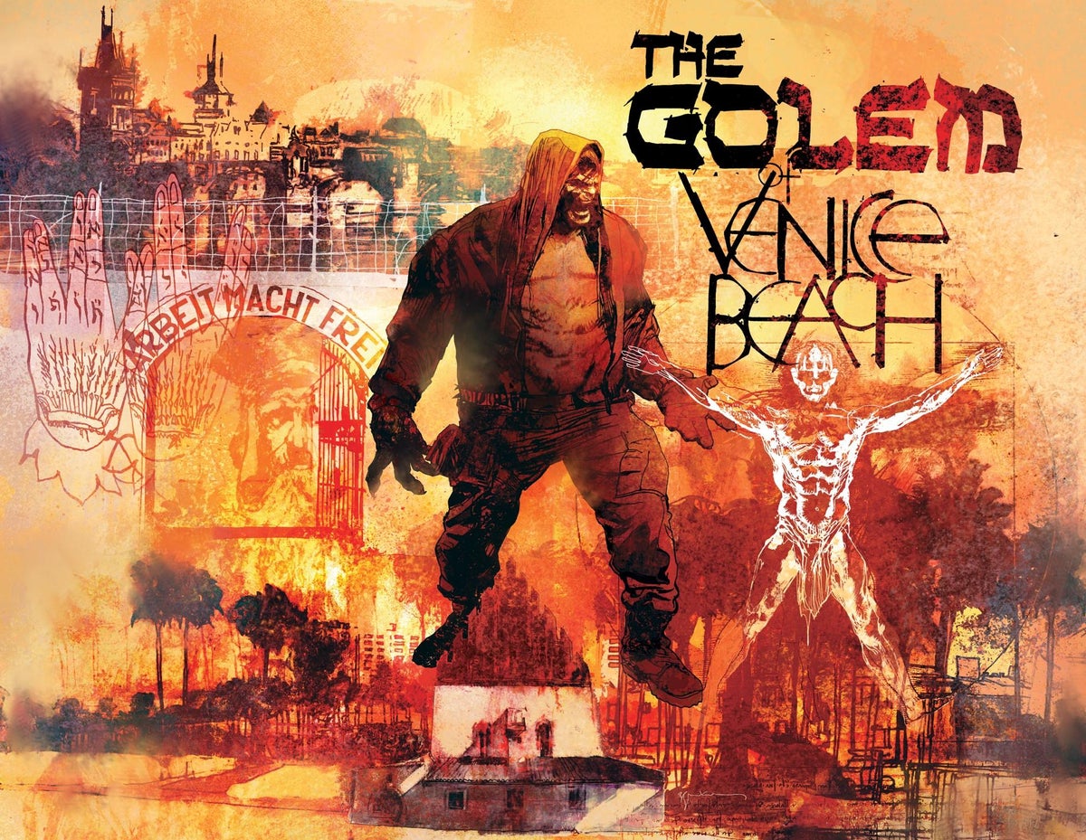 Steve Bissette y Vanessa Cardinalli se vuelven panorámicos en The Golem of Venice Beach (exclusivo)