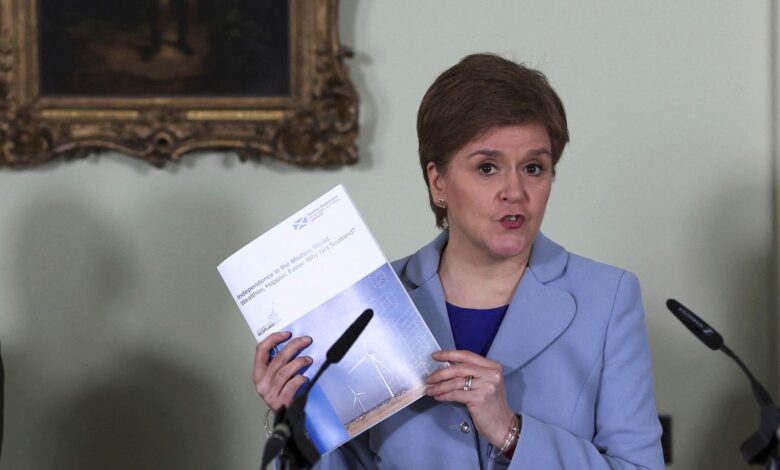 Sturgeon promete otro referéndum de independencia en Escocia aunque Londres no lo permita