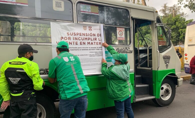 Suman 30 micros sancionados en primeras horas de nueva tarifa en CDMX