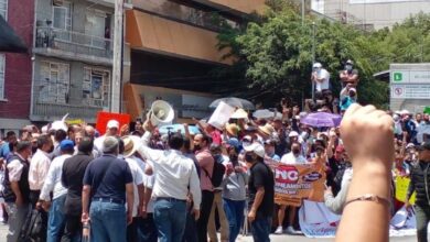 Suspenden norma de mercados en CDMX tras marcha de locatarios