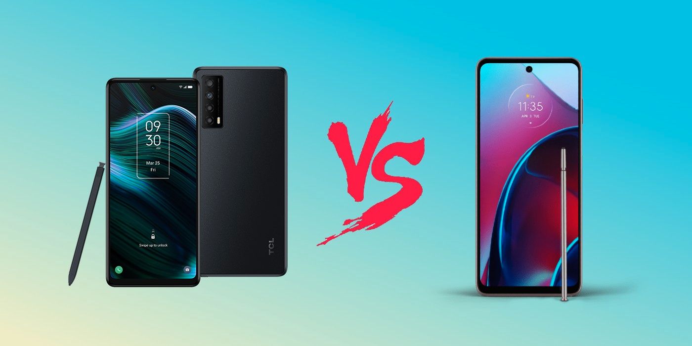 TCL Stylus 5G vs. Moto G Stylus 2022: ¿Cuál es la mejor compra?