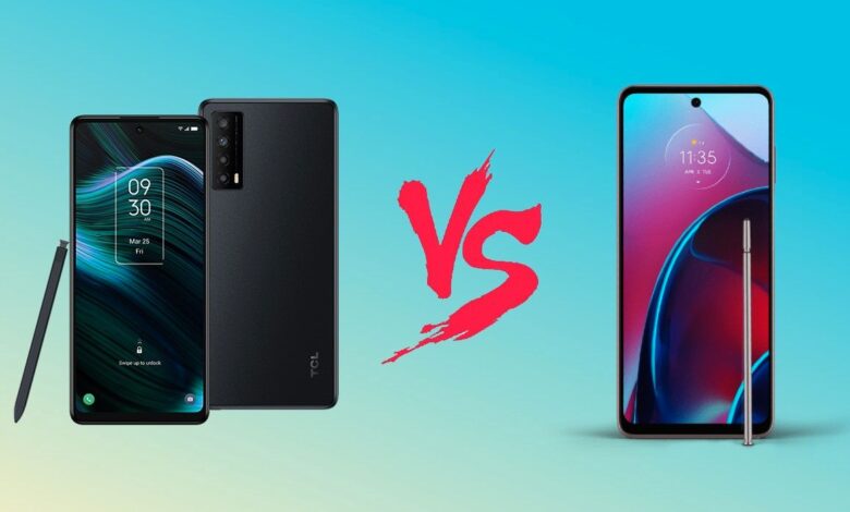 TCL Stylus 5G vs. Moto G Stylus 2022: ¿Cuál es la mejor compra?