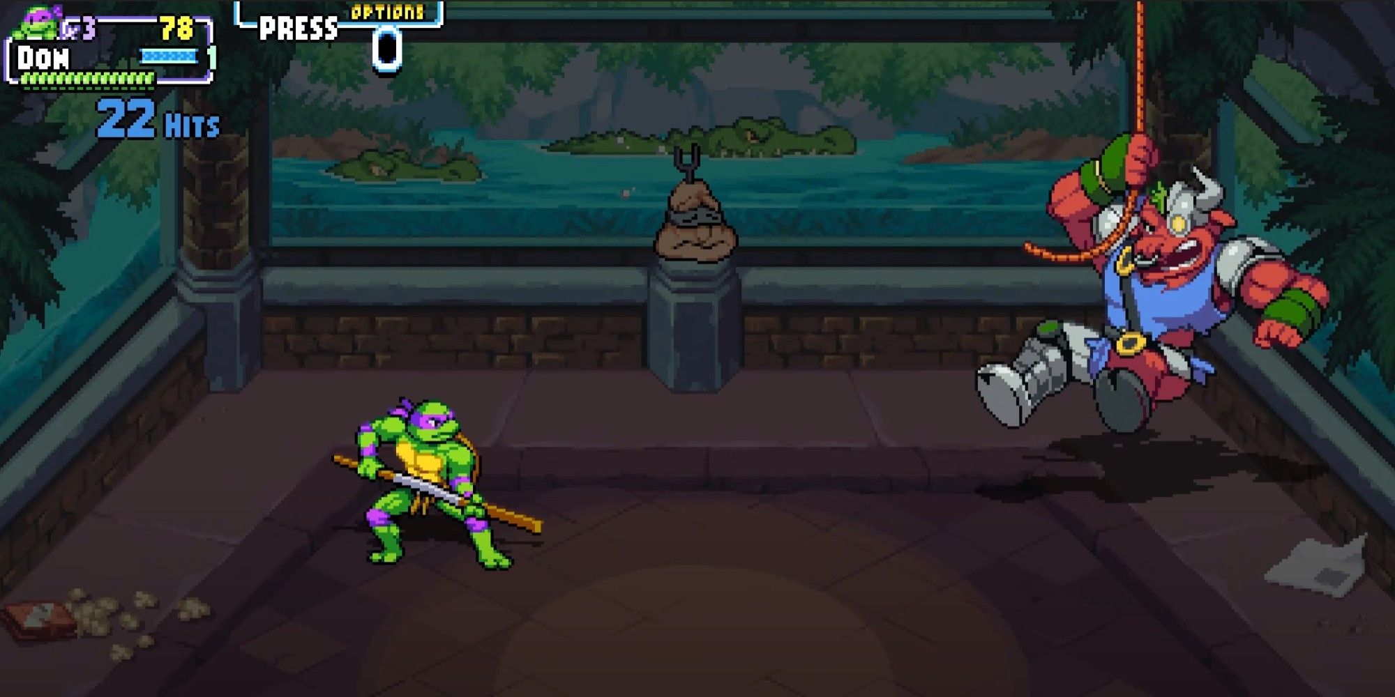 TMNT: Shredder's Revenge - Cómo vencer a Groundchuck (Guía del jefe)