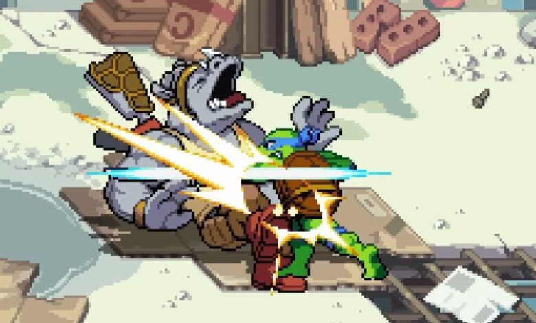 TMNT: Shredder's Revenge - Cómo vencer a Rocksteady (Guía del jefe)