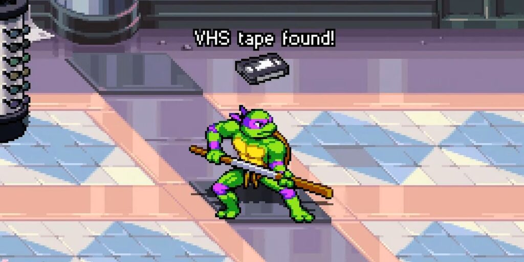 TMNT: Shredder's Revenge - Guía de todas las ubicaciones de cintas VHS