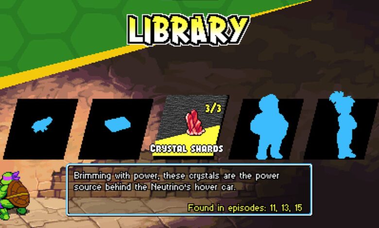 TMNT: Shredder's Revenge - Guía de ubicaciones de todos los fragmentos de cristal