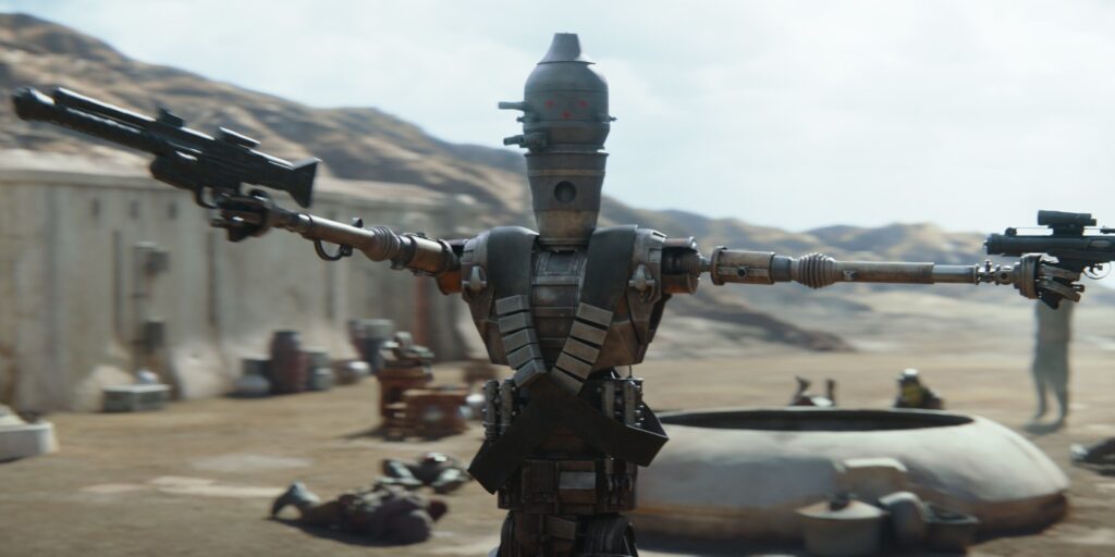 Taika Waititi no puede recordar el nombre de su droide mandaloriano