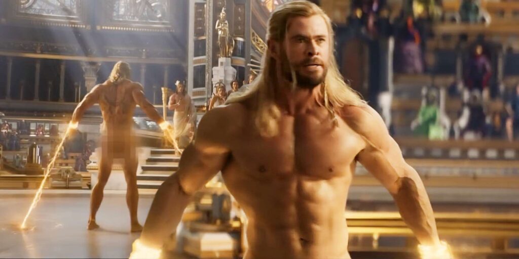 Taika Waititi tiene una razón hilarante para la escena de Thor desnudo en Love & Thunder
