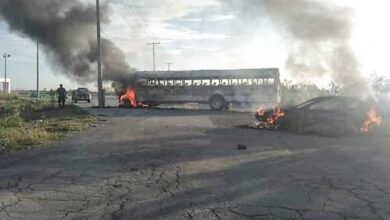 Tamaulipas: Reportan balaceras, bloqueos y quema de vehículos en Matamoros | Video