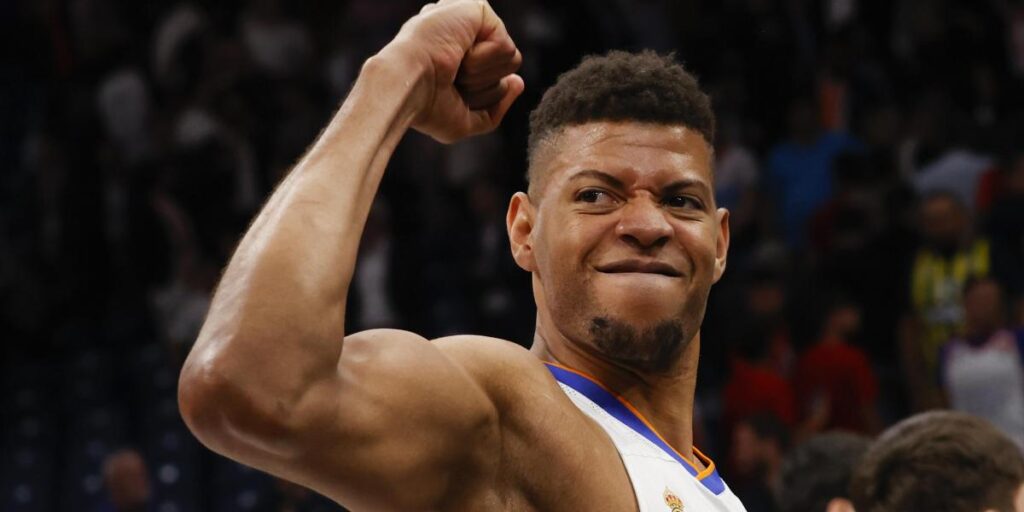 Tavares acaudilla la numantina fortaleza mental del Real Madrid finalista