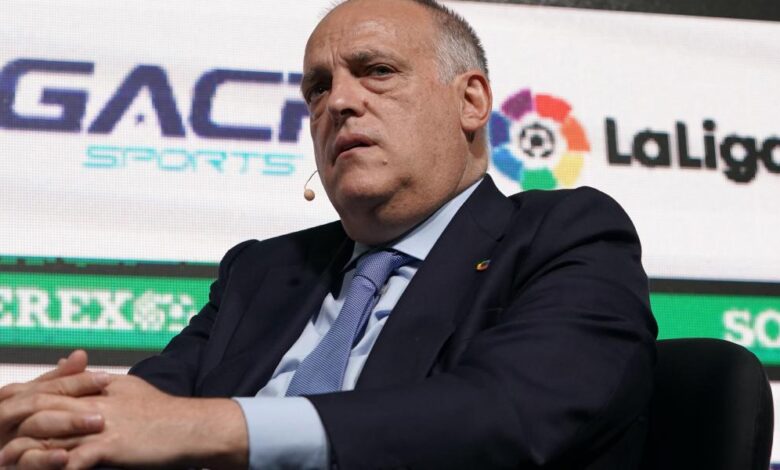 Tebas: "La denuncia al PSG la pondremos primero ante la UEFA, en uno o dos días"