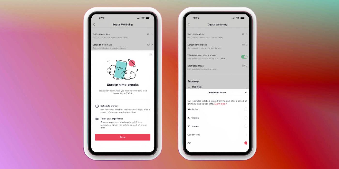 TikTok quiere reducir su tiempo de pantalla con descansos programados