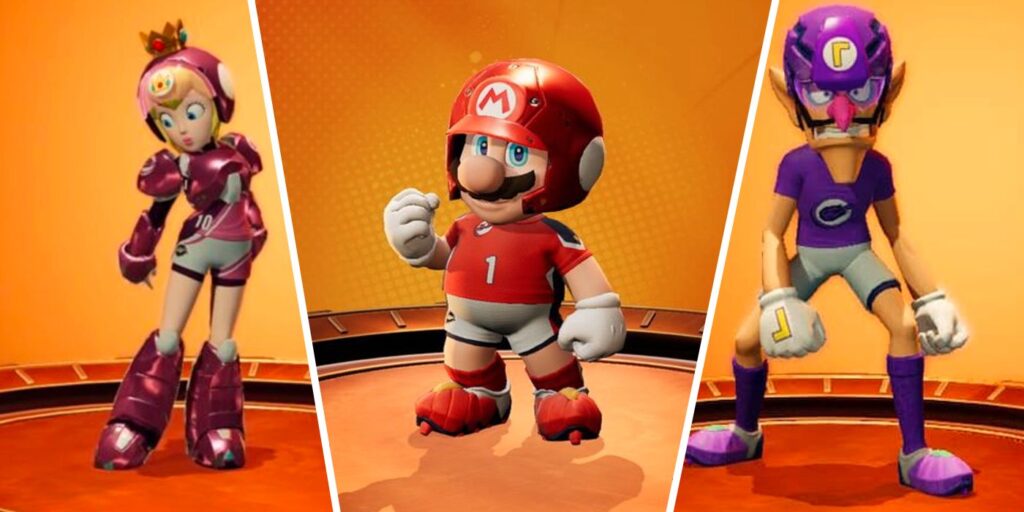 Todo el equipo desbloqueable en Mario Strikers: Battle League