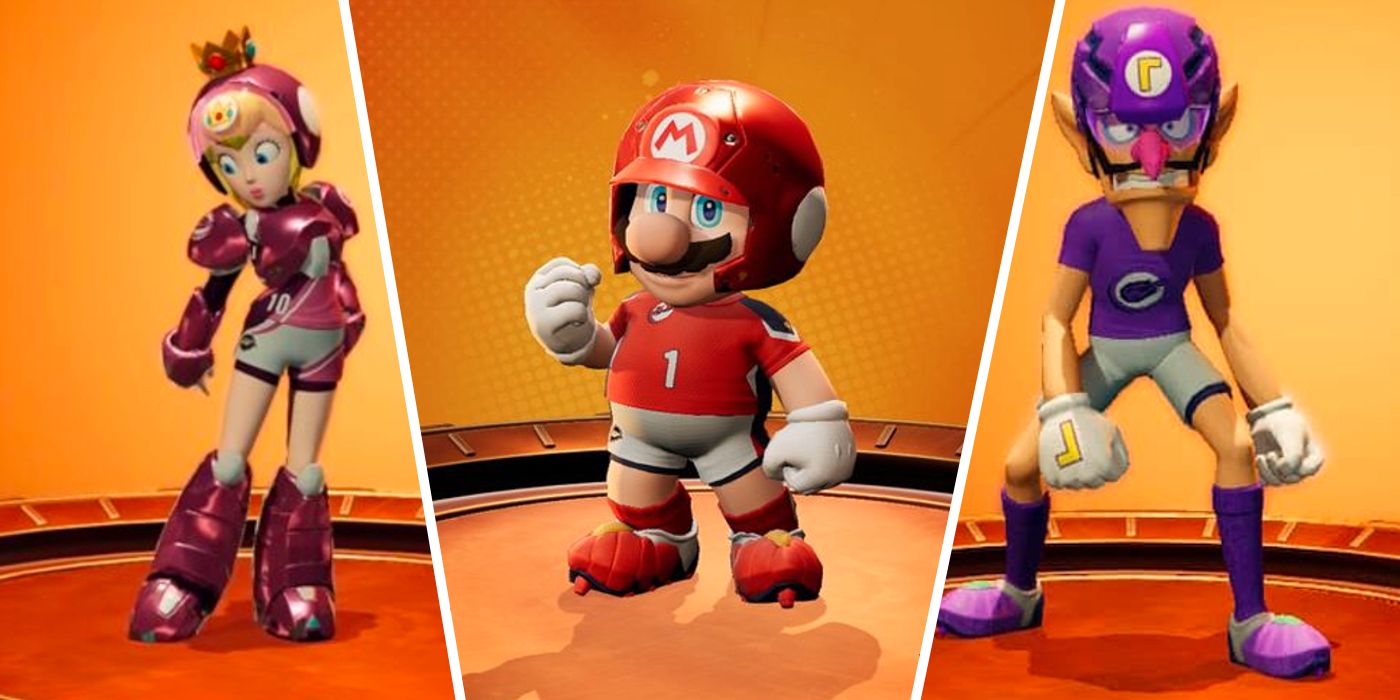 Todo el equipo desbloqueable en Mario Strikers: Battle League