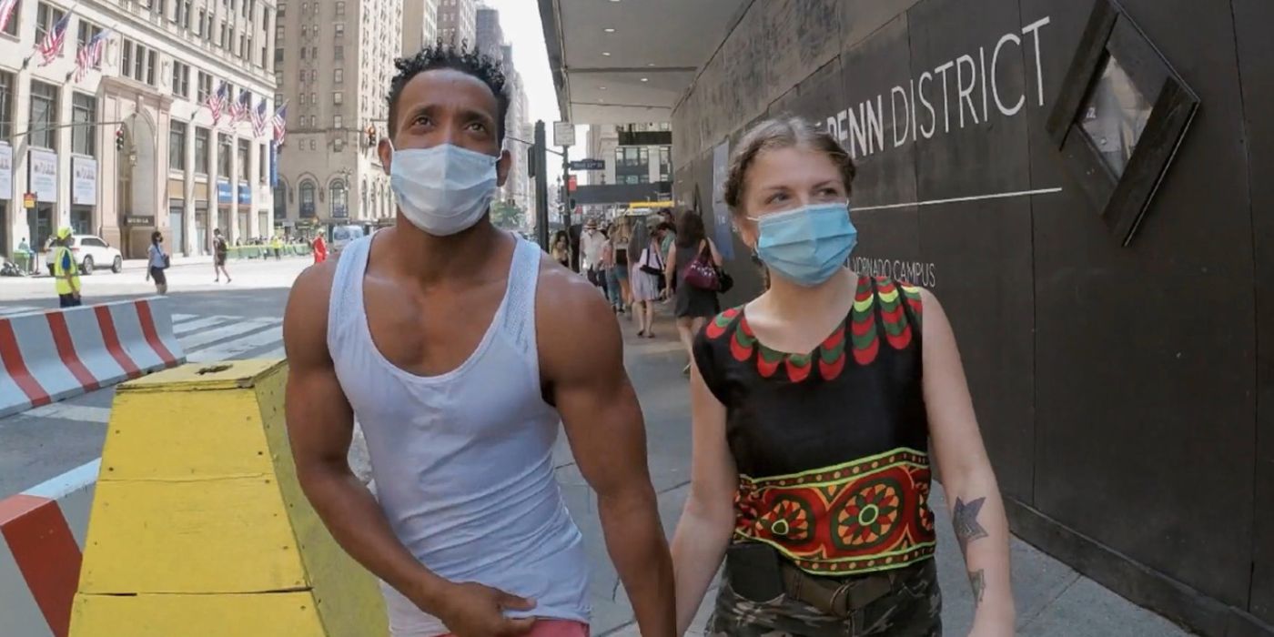 Todo en 90 Días: Ariela y Biniyam acusados ​​de representar una escena con guión