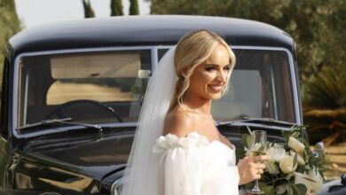 Todos los detalles del vestido de novia de Romarey Ventura, el secreto mejor guardado