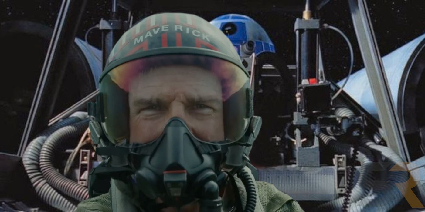 Top Gun: Maverick tiene muchas similitudes con Star Wars Death Star Attack