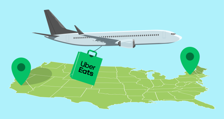 Uber Eats ahora entregará tus waffles en todo el país