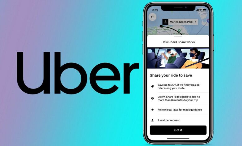 Uber trae de vuelta los viajes compartidos con UberX Share