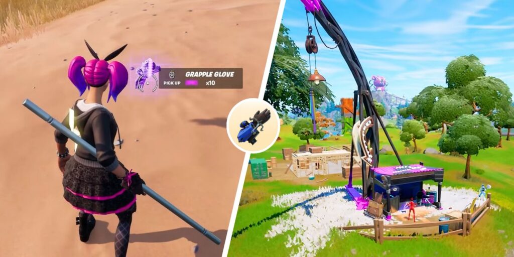 Ubicación de cada guante de agarre en Fortnite Capítulo 3 Temporada 3