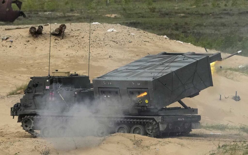 Ucrania garantizó que no atacará Rusia con los sistemas multicohete que reciba de EU