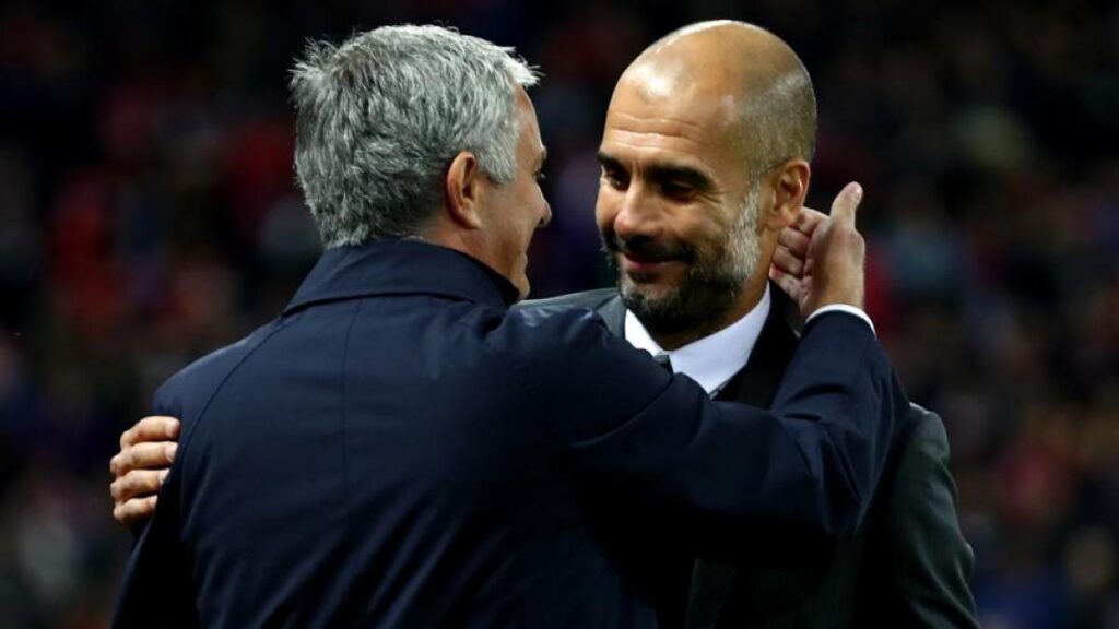 Un beso en la boca entre Guardiola y Mourinho viste el Primavera Sound