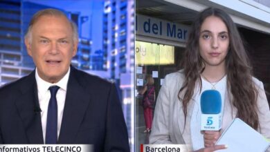 Una reportera de 'Informativos Telecinco' desaparece en medio de una conexión