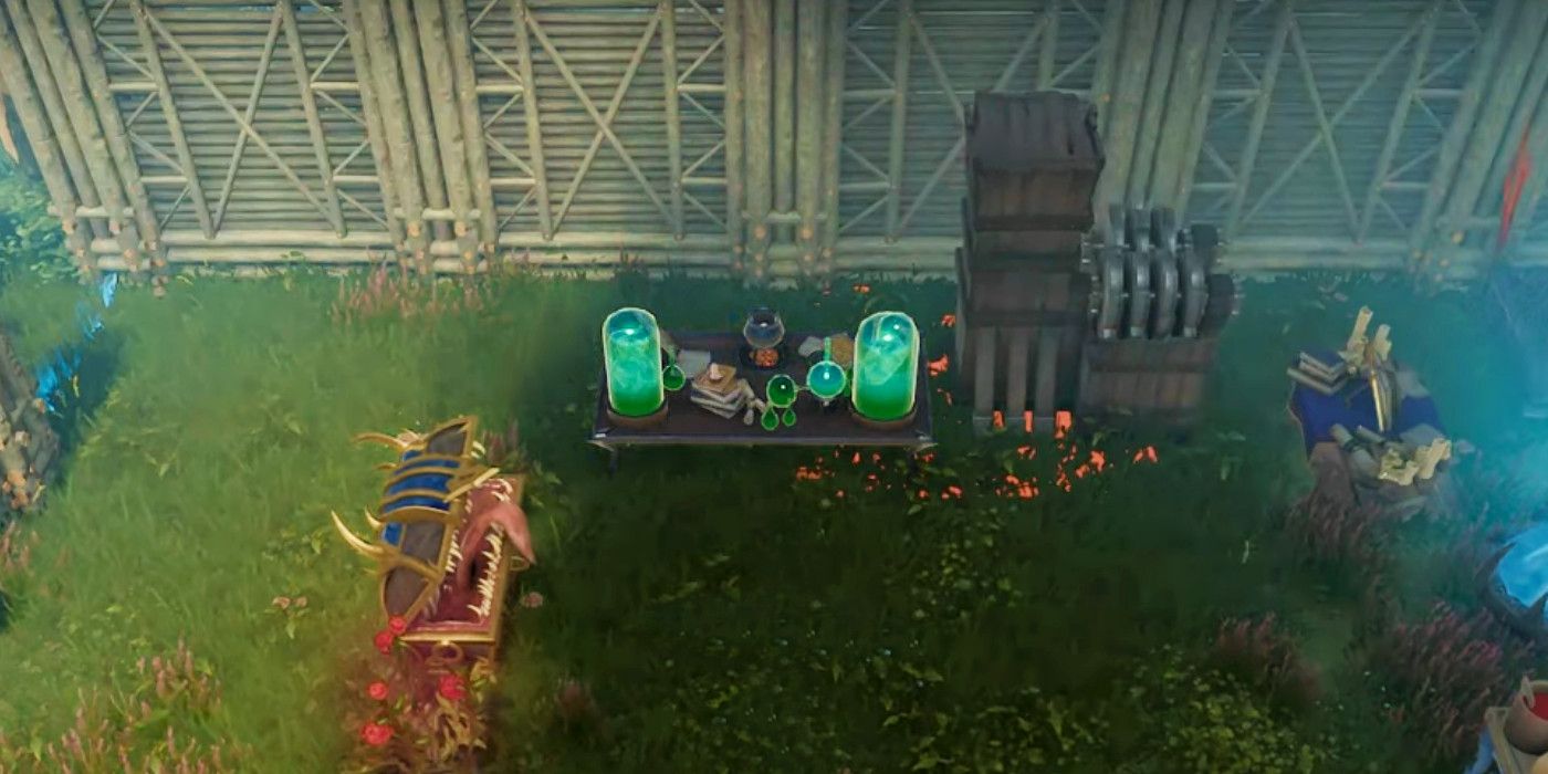 V Rising: Cómo crear una sala de alquimia