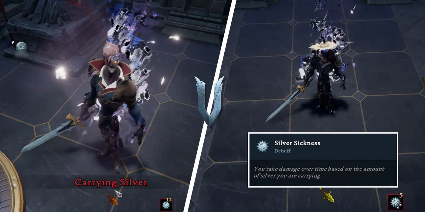 V Rising: Cómo eliminar la exposición a la plata