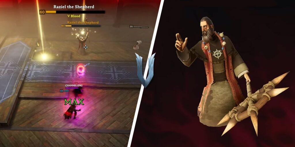 V Rising: Cómo encontrar (y derrotar) a Raziel el pastor