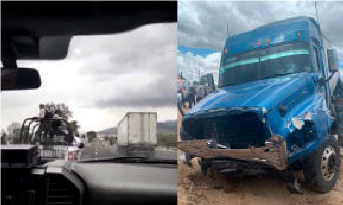 VIDEO: Como de película; delincuentes protagonizan persecución y enfrentamiento a balazos