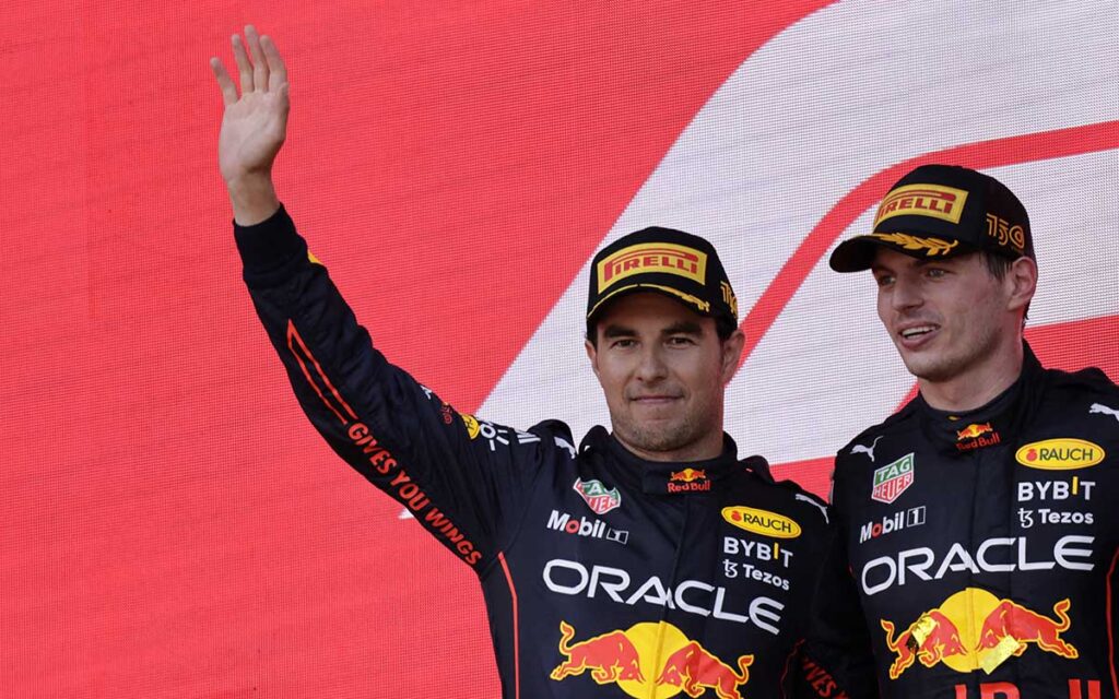 Verstappen y 'Checo' Pérez se llevan el Gran Premio de Azerbaiyán